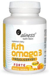 ALINESS Fish Omega 3 Forte Trójglicerydy, 60 kaps.