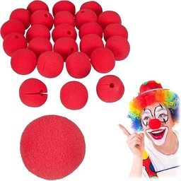 Relaxdays 10027992 Nosy klauna clown, 25 sztuk,