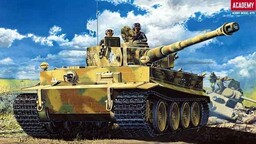 Academy, Tiger I Early Production Tank, Model