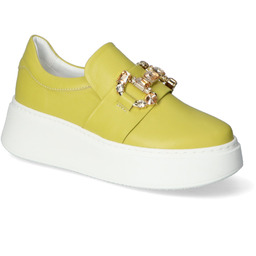 Półbuty Chebello 4320-499 Limonka lico