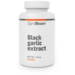 GymBeam Czarny czosnek (ekstrakt 10:1) 90 kaps