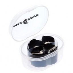 Zatyczki do uszu mad wave silikon czarny