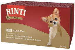 RINTI Gold Multibox Mini tacka kurczak i gęś,