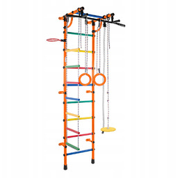 drabinka gimnastyczna Gamma Plus pomarańczowy