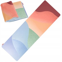 Mata Podróżna Do Jogi Kompaktowa Ćwiczeń Fitness Składana