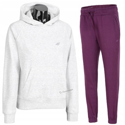 4F DAMSKI DRES BAWEĹNA KOMPLET BLUZA SPODNIE /