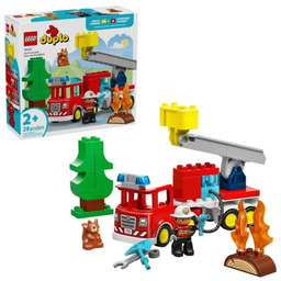 LEGO DUPLO TOWN 10473 Wóz strażacki z wężem