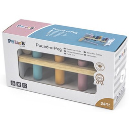 VIGA Zabawka edukacyjna PolarB Przebijanka 44009