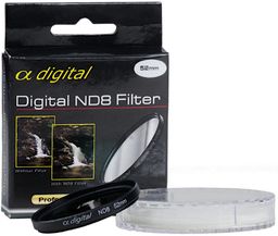 Alpha Digital filtr szary ND8 52mm