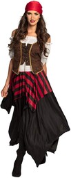 Boland - Tornado Pirate Costume dla dorosłych, sukienka,