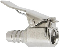 Końcówka z zaciskiem do pompowania 6mm Metalowa