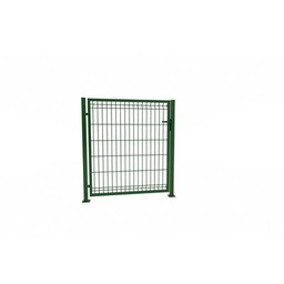 Furtka 3D 1,53 x 100 zestaw ze słupami