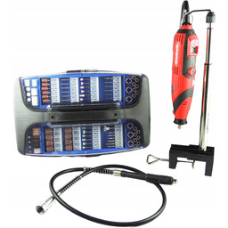 Multiszlifierka Mini Szlifierka Modelarska Wielofunkcyjna Precyzyjna Zestaw