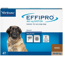 VIRBAC effipro XL pies 4,02ml spot-on 40-60kg 4