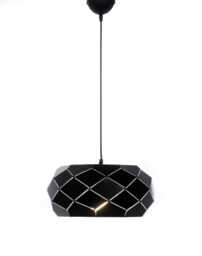 LAMPA WISZĄCA CZARNA ROKKA