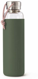 Blackblum Butelka szklana na wodę 600 ml (oliwkowa)
