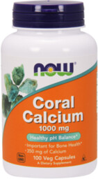 NOW Coral Calcium 1000mg- 100kaps.
