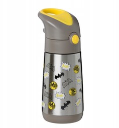B.box Batman Termobutelka 350ml ze słomką Bidon termiczny