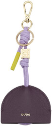 DuDu skórzany brelok do kluczy z uchwytem AirTag
