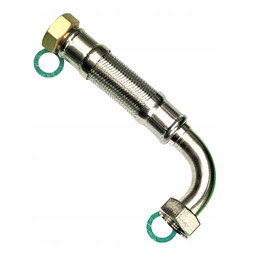 Wąż-wężyk w oplocie stalowym Gigant DN19 Gw 3/4"