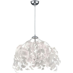 Reality Leuchten Lampa wisząca Leavy R10461901, metal nikiel