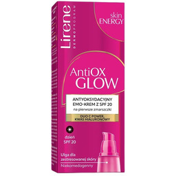 LIRENE AntiOX Glow antyoksydacyjny emo-krem do twarzy SPF20