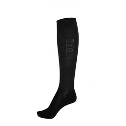 Pikeur Podkolanówki jeździeckie SEQUIN TRANSFER - black