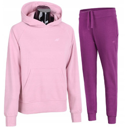 4F OCIEPLANY DAMSKI DRES BAWEĹNA KOMPLET BLUZA SPODNIE