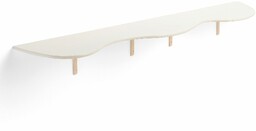 Półka na zabawki, 2000x320 mm, biały