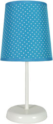 Candellux GALA 41-98293 lampa stołowa abażur niebieska