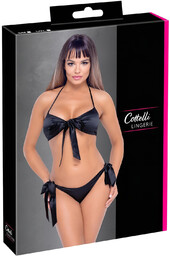 Cottelli - bikini stanik zestaw (czarny)