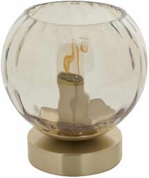 Szklana lampa stojąca na stół Dimple 91973 Endon