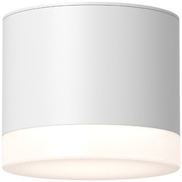 PAULINE lampa sufitowa tuba biała H7cm fi8.2cm 12W