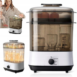 Elektryczny Sterylizator Do Butelek Suszarka Pomieści 8 Butelek