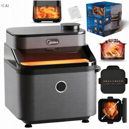 Frytkownica Beztłuszczowa Midea Air Fryer 7L 1700W Funkcja