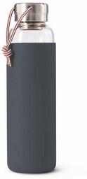 Blackblum Butelka szklana na wodę 600 ml (szara)