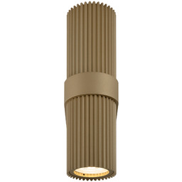 DYNAMICS Lampa ścienna kinkiet złota H23cm góra/dół 50W