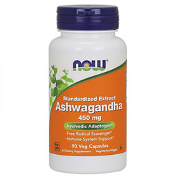 NOW Foods Ashwagandha 450 mg 180 kaps