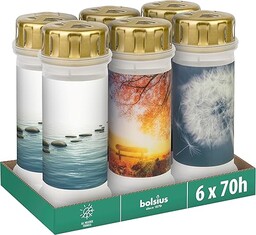 Bolsius Znicz  z motywem  nr 6
