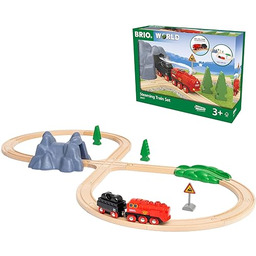 BRIO World 36017 Batterie-Dampflok Set - Aus dem