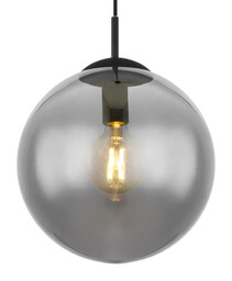 Globo Lampa wisząca Joel 1582S do przedpokoju czarna
