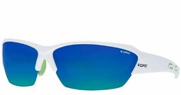 Okulary przeciwsłoneczne OPC Extreme Stelvio White/Green Blue Revo