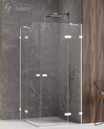 NEW TRENDY EXK-2825 KABINA AVEXA WHITE PROSTOKąTNA U