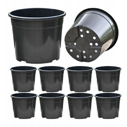 Doniczki produkcyjne DonKwiat RS20R 20L 35,5cm okrągłe