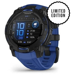 GARMIN Smartwatch Instinct 3 AMOLED 45mm Black/Bolt Blue