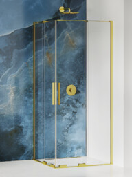 New Trendy Smart Light Gold kabina prysznicowa drzwi