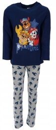Piżama dziecięca PSI PATROL bawełniana długi rękaw chłopięca