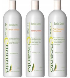 Encanto Brazylijska Keratyna Prostowanie 3x236ml