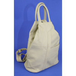 Plecak Skórzany PolskaGalanteria (PL) JOANNA JASNY KREMOWY Skóra