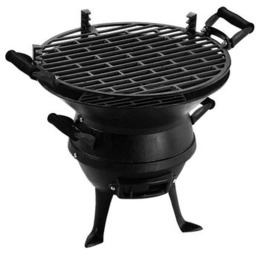 Grill żeliwny kociołek 36 cm Activia